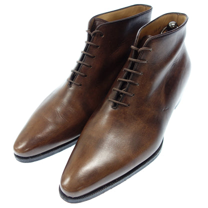 Good condition ◆ Berluti short boots leather men's size 5 brown Berluti [AFC15] 