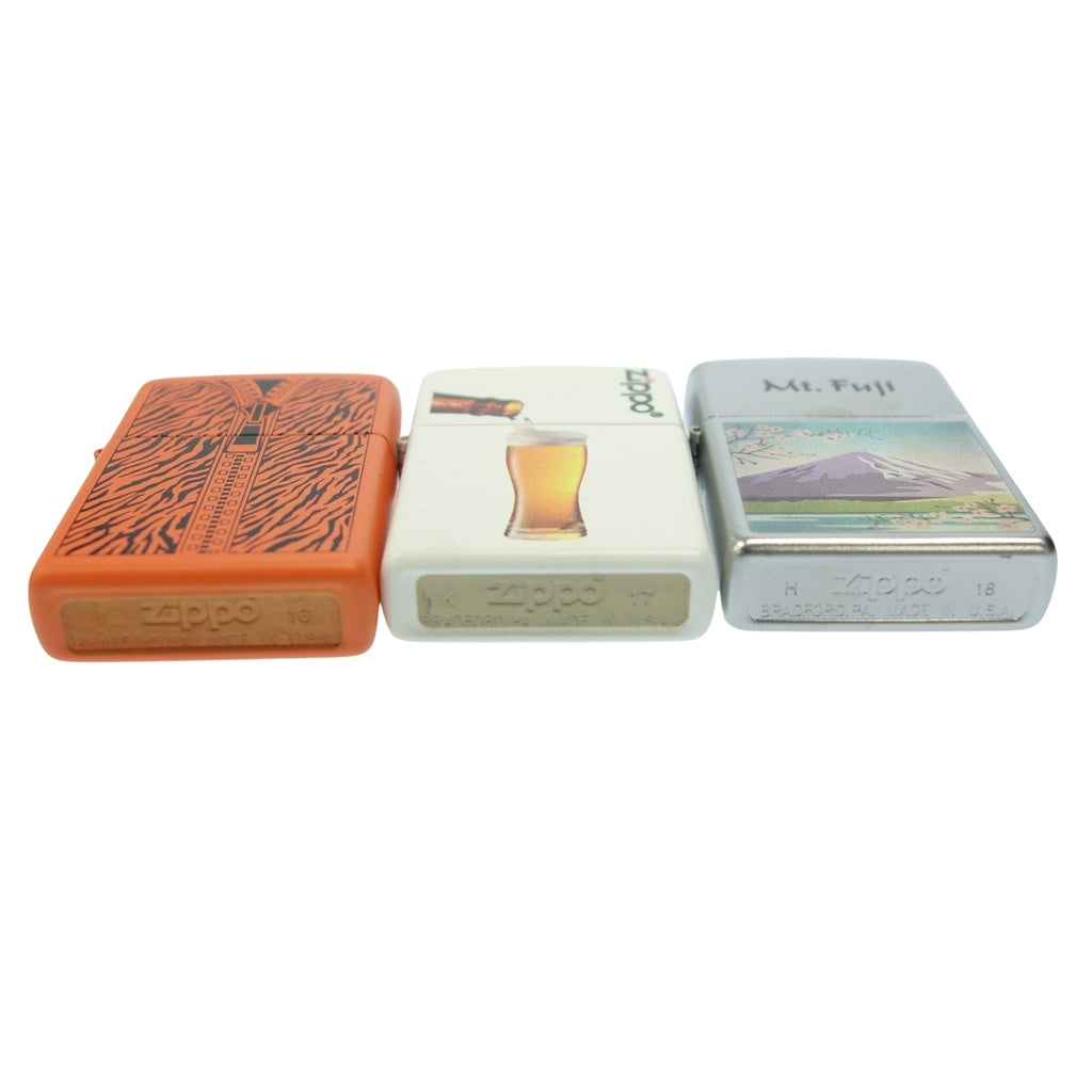 Used ◆Zippo 2010s ZIPPO 14-piece set [AFB55] 