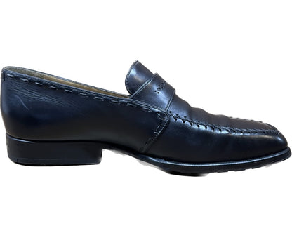 Good condition ◆ Berluti leather shoes loafers patina leather Olga period black 7 Berluti 