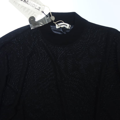 JIL SANDER knit sweater wool men's 46 black JIL SANDER [AFB20] [Used] 