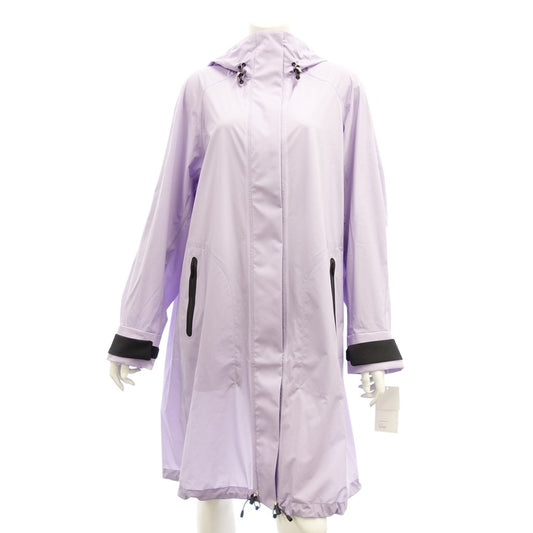 Like new◆ Mame Kurogouchi Packable Light Long Coat with storage bag Women's Purple Size 2 MM22SS-CO505 Mame Kurogouchi [AFB36] 