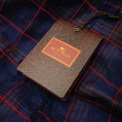 Like new◆ETRO Collection Shirt Etro Japan Tag Men's Size 40 Navy ETRO BEN ETRO ESSERE [AFB10] 