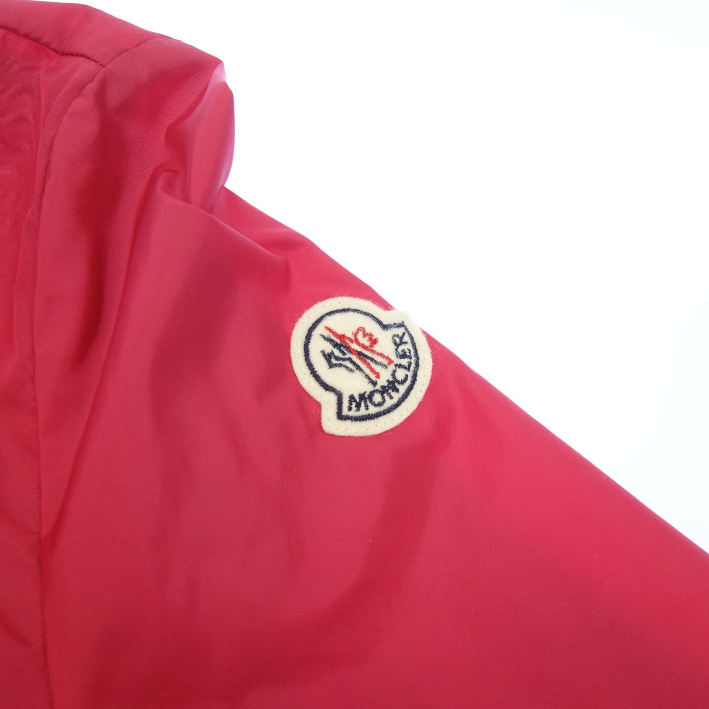 Moncler Nylon Jacket Frill VIVRE Women's 0 Pink MONCLER [AFB6] [Used] 