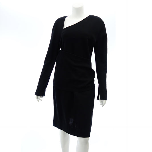 Fendi knit dress black ladies 46 FENDI [AFB39] [Used] 