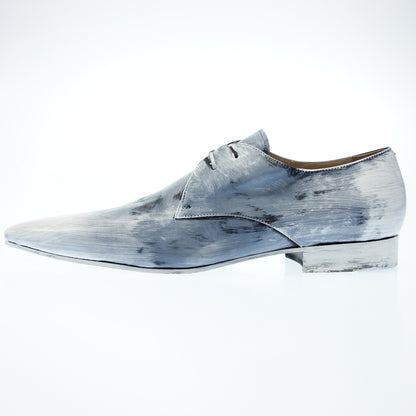 Maison Margiela 22 Dress Shoes Painted Men's 44 White x Blue Maison Margiela [AFD3] [Used] 