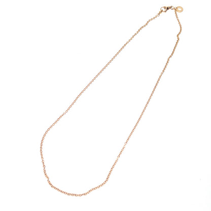 美品◆ブルガリ ネックレス チェーン 18k Au750 5.9g ゴールド系 BVLGARI【AFI10】