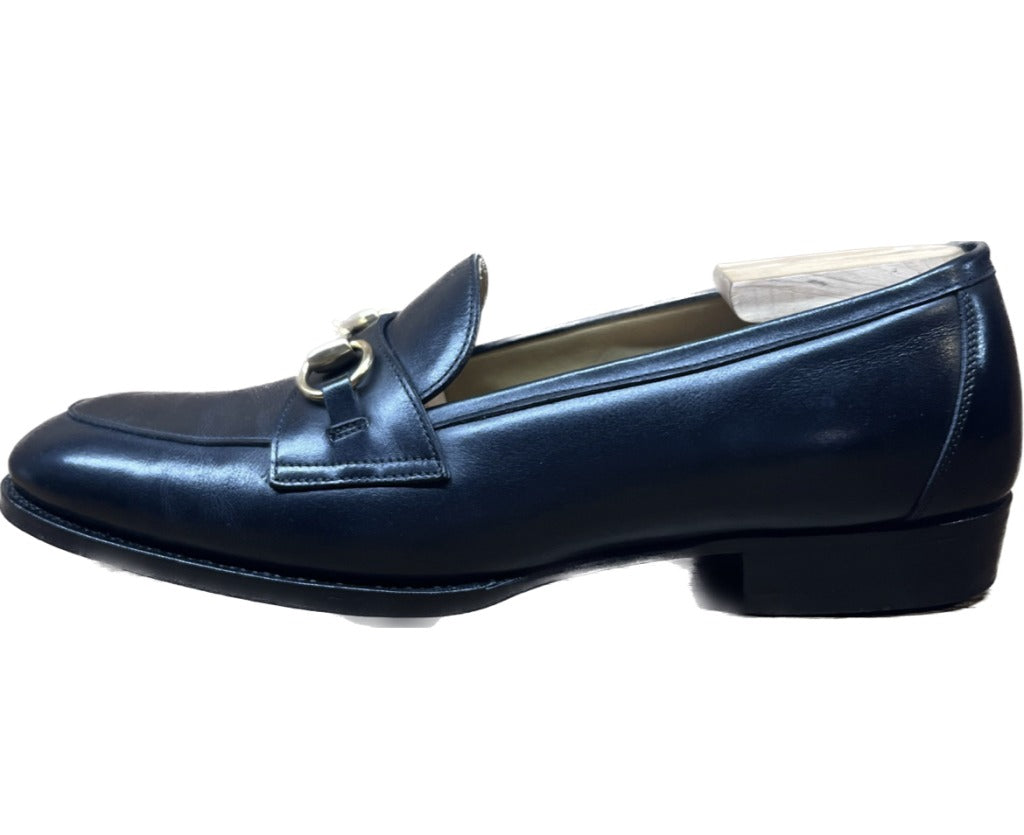 Very good condition◆Double H leather shoes bit loafers NWH0001 black 8.5 WH 