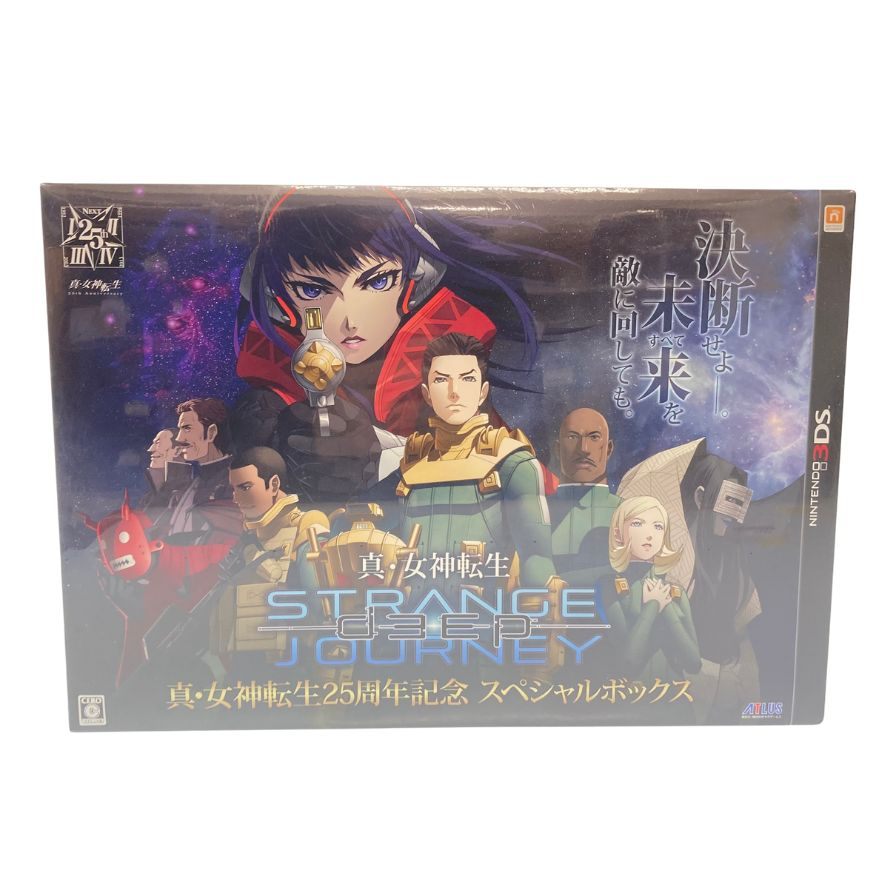 SEGA 游戏任天堂 3DS 真女神转生 DEEP STRANGE JOURNEY 25 周年纪念特别盒 SEGA 游戏任天堂 [7F][二手] 