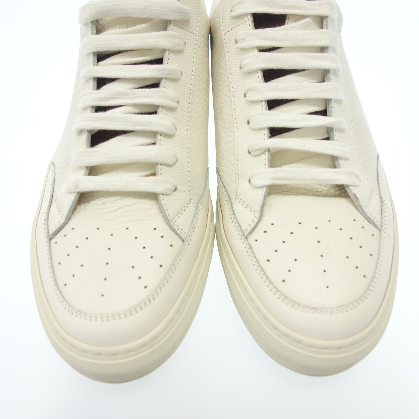 Brunello Cucinelli all leather sneakers suede switching men's white 42 BRUNELLO CUCINELLI [AFC27] [Used] 