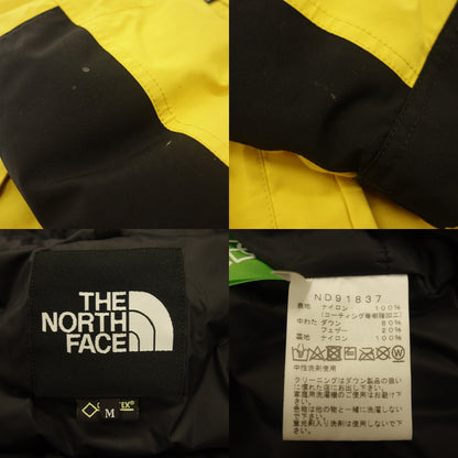 Good Condition ◆ The North Face Mountain Down Jacket ND91837 Men's Size M Yellow x Black THE NORTH FACE [AFA20] 