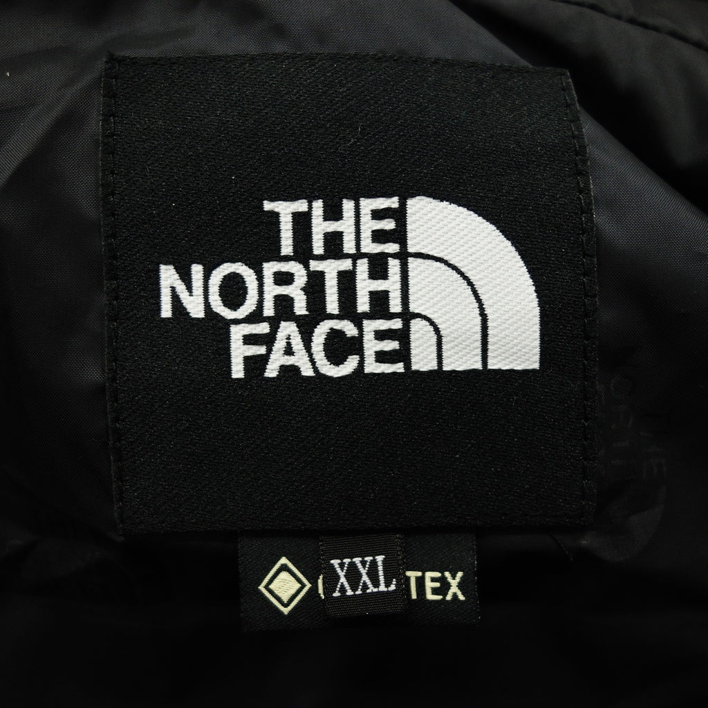 極美品◆ザ ノースフェイス マウンテンライトジャケット NP11834 メンズ グリーン×ブラック サイズXXL THE NORTH  FACE【AFB47】