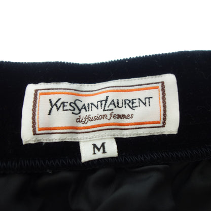 Good condition ◆ Yves Saint Laurent Skirt Women's M Black Yves Saint Laurent [AFB38] 