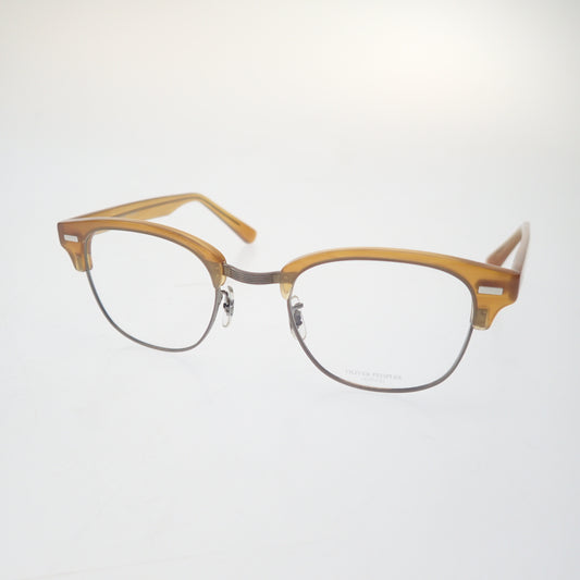 Like new◆OLIVER PEOPLES Glasses Date Glasses BALEN 0OV7994T Brown Case Included OLIVER PEOPLES [AFI9] 