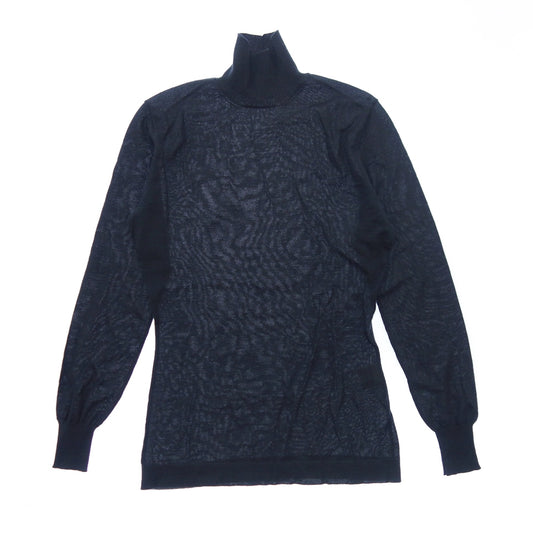 Used ◆Hermes Turtleneck Knit Sweater Cashmere Women's 34 Gray HERMES [AFB6] 