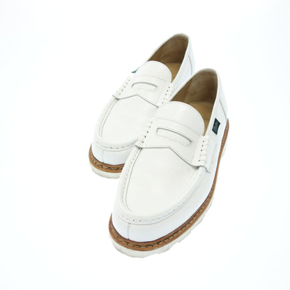 Good Condition ◆ Paraboots Loafers Lance Men's White Size 6.5 PARABOOT [AFC43] 