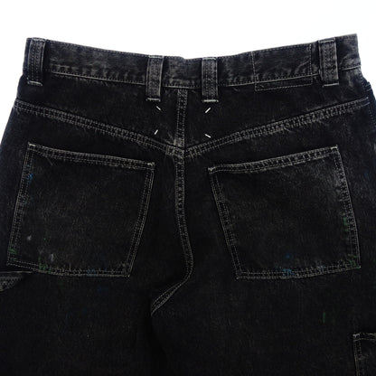 Maison Margiela Denim Pants Paint S50LA0204 Men's 32 Black Maison Margiela [AFB22] [Used] 