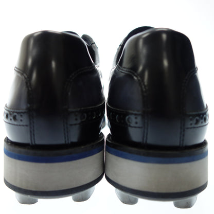 プラダ レザーシューズ ウイングチップ メンズ 8 バイカラー PRADA【AFC21】【中古】