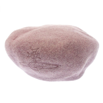 Used Vivienne Westwood beret wool pink size M Vivienne Westwood [AFI20] 