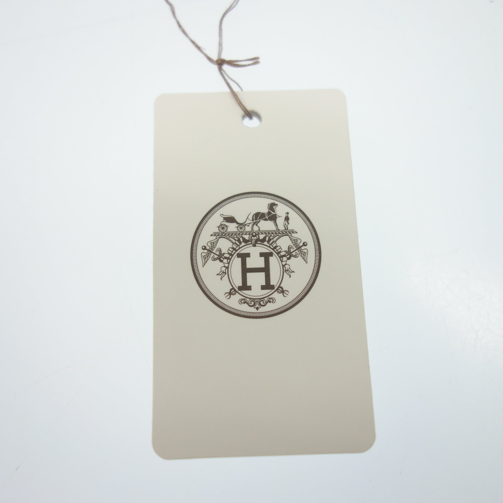 極美品◇エルメス スカーフ 綿100% ブルー系 箱付き HERMES【AFI3