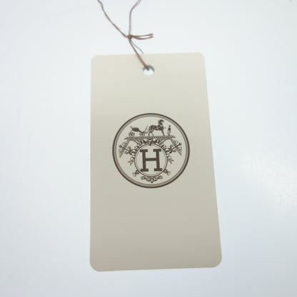 極美品◆エルメス スカーフ 綿100% ブルー系 箱付き HERMES【AFI3】