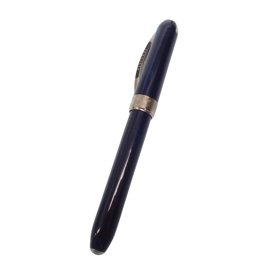 中古◆ビスコンティ レンブラント 万年筆 ペン先F ネイビー VISCONTI Rembrandt【AFI8】