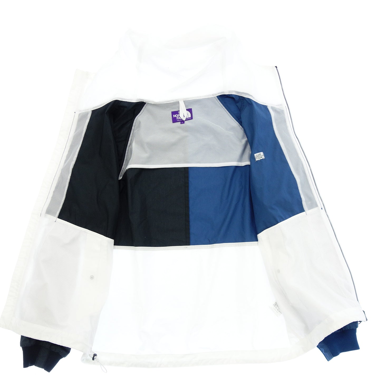 The North Face Purple Label Mountain Parka NP2910N Men's Black x Navy x White THE NORTH FACE [AFB15] [Used] 