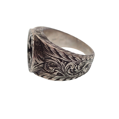 Good condition ◆ Gucci Ring Interlocking G No. 19 12g AG92 Silver GUCCI [AFI15] 