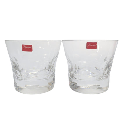 Very good condition ◆ Baccarat rocks glass Beluga Baccarat Beluga set of 2 [AFI22] 