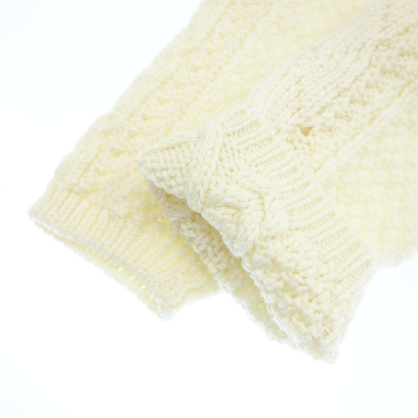 Good condition ◆ Maison Margiela cable knit sweater S50GP0252 Men's M Cream Maison Margiela [AFB7] 