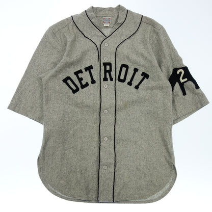 Ebbets Field 法兰绒底特律制服美国制造男式灰色 S EBBETS Field FLANNELS [AFB26] [二手] 