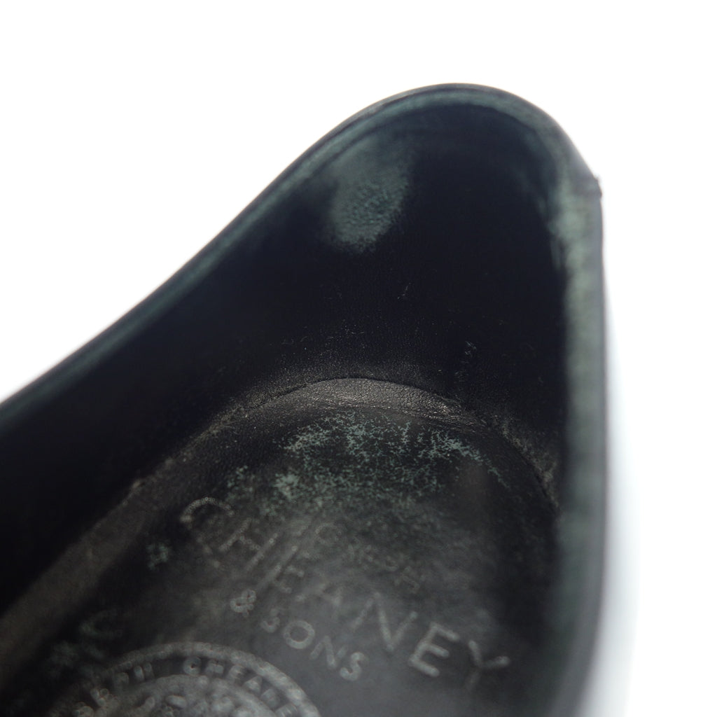 Good Condition◆JOSEPH CHEANEY Leather Shoes Straight Tip ASTWELL Men's Size 6 Black with Box JOSEPH CHEANEY [AFD8] 