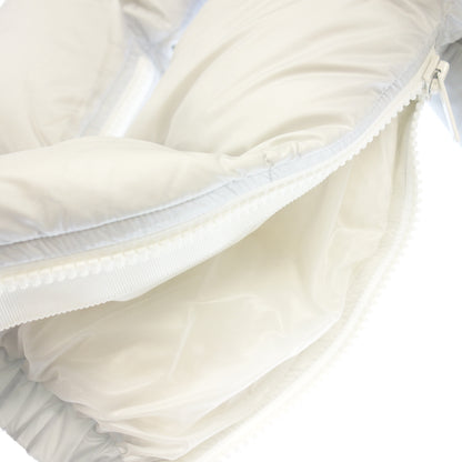 状况良好◆Sacai 羽绒服针织开关 19AW 女式白色 x 灰色 尺寸 1 19-04559 sacai [AFA7] 