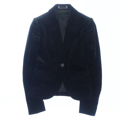 Gucci Tailored Jacket Velor 148400 Women's 38 Black GUCCI [AFB20] [Used] 