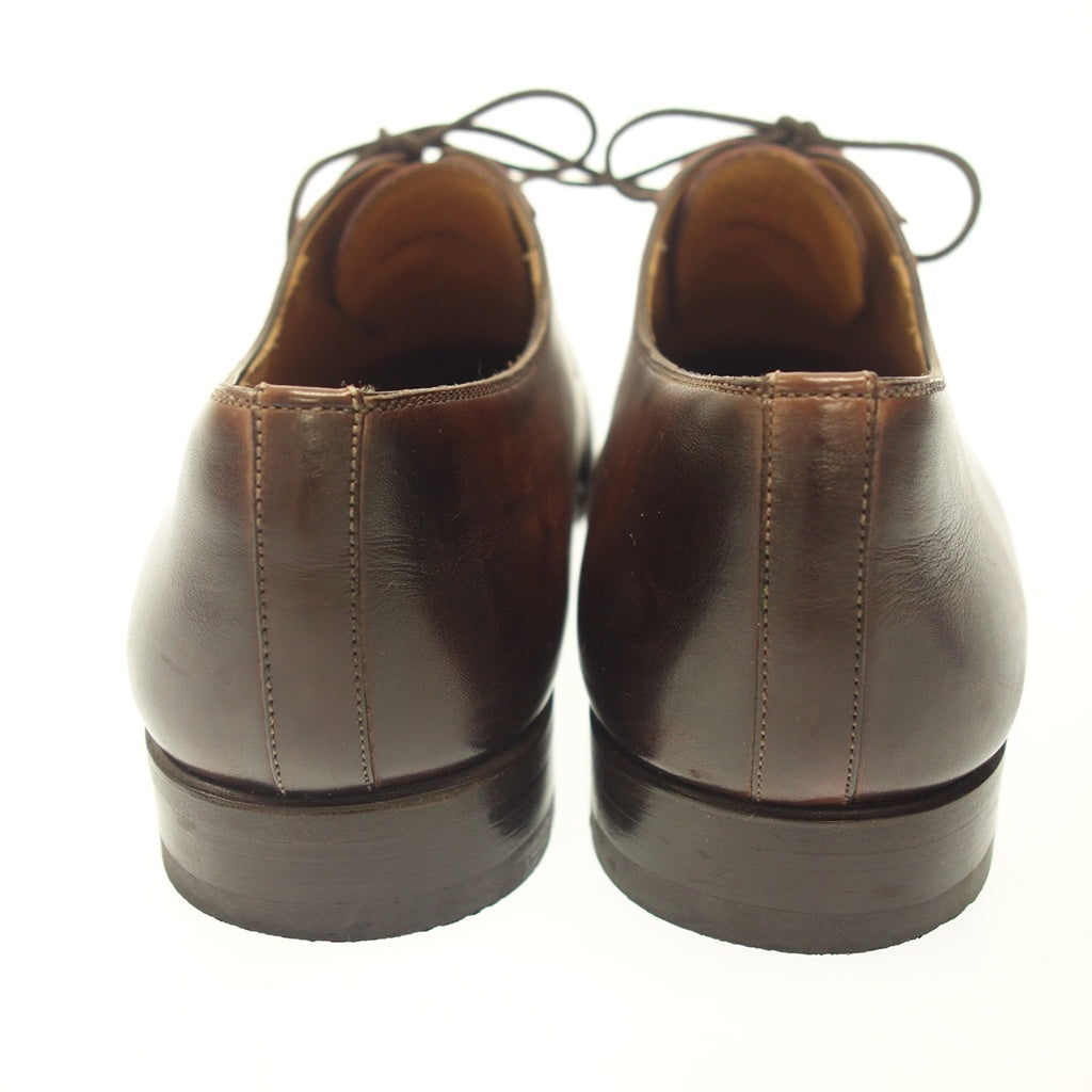 Very good condition ◆ Magnani leather shoes combination shoes 22094 Men's Brown x Red Size 42 MAGNANNI [AFC35] 