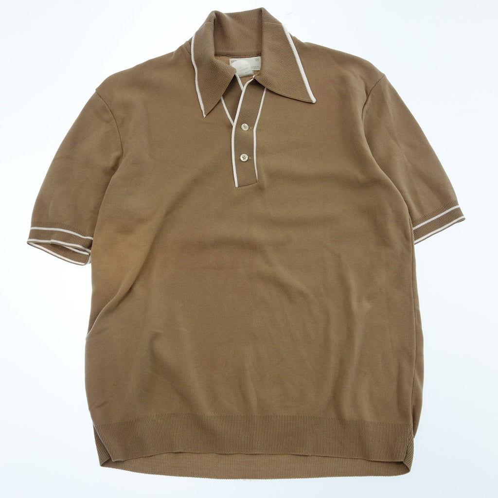 Used Sears Polo Shirt Short Sleeve Men's Brown M Sears [AFB23] 