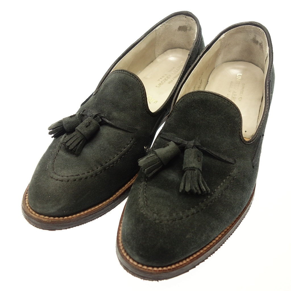 Used ◆Alden UNITED ARROWS Custom Made Suede Tassel Loafers 34045F Men's Navy Size 7D Made in USA Alden UNITED ARROWS [AFC34] 