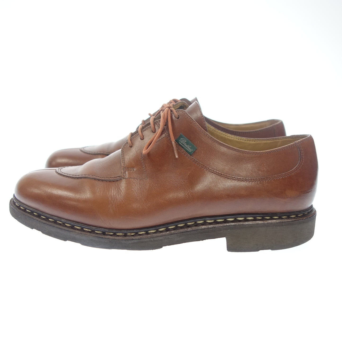 Used ◆ Paraboots Leather Shoes U Tip Avignon Maron Men's Brown Size UK9.5 Paraboot [AFD5] 