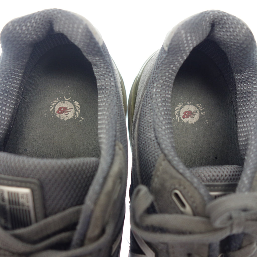 美品◆ニューバランス スニーカー M990GLE4 MADE IN THE USA メンズ グレー系 28.5cm NEW BALANCE【AFC45】