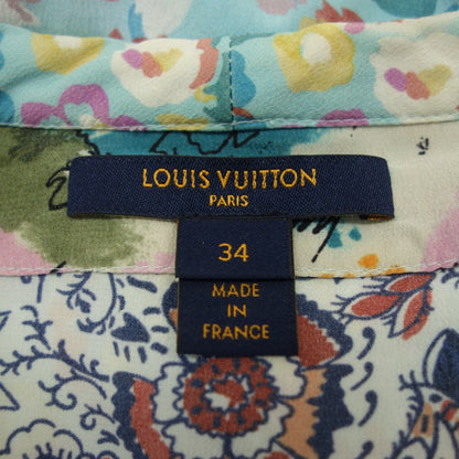 LOUIS VUITTON Long Dress Floral Pattern Women's Multicolor 34 LOUIS VUITTON [AFB23] [Used] 
