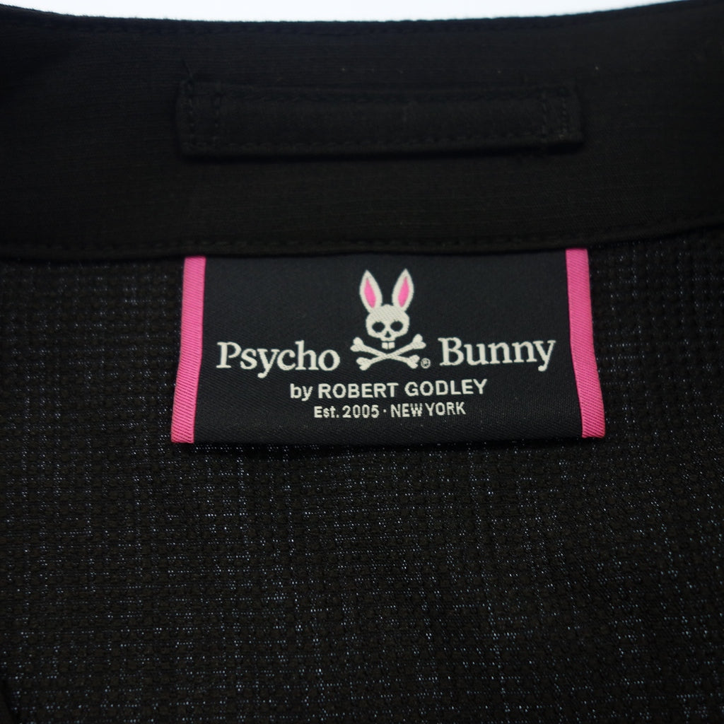 Good Condition ◆ Psycho Bunny Light Jacket Stretch PB-RK-81756 Men's Black Size M Psycho Bunny [AFB21] 