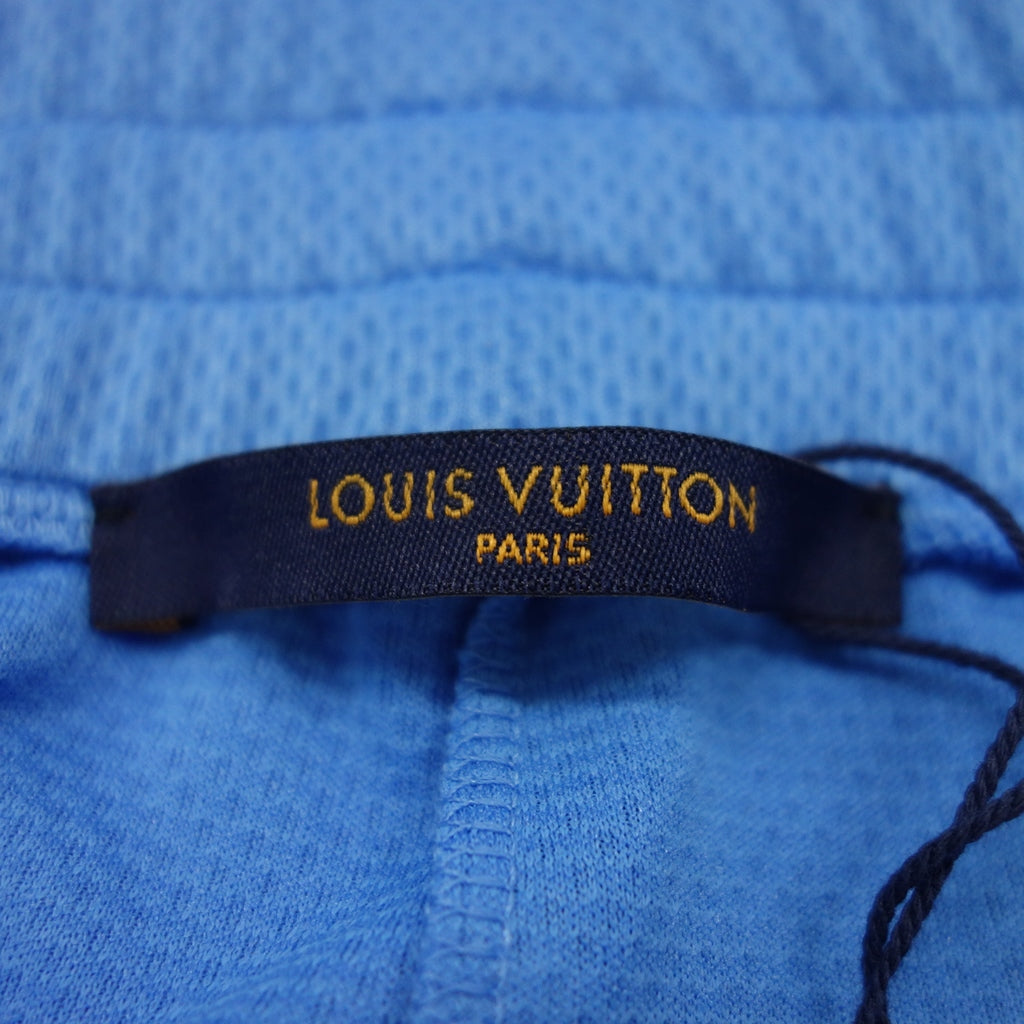 新品同様◆ルイヴィトン スポーティ イージー ショーツ メンズ ブルー サイズ L Louis Vuitton【AFB38】