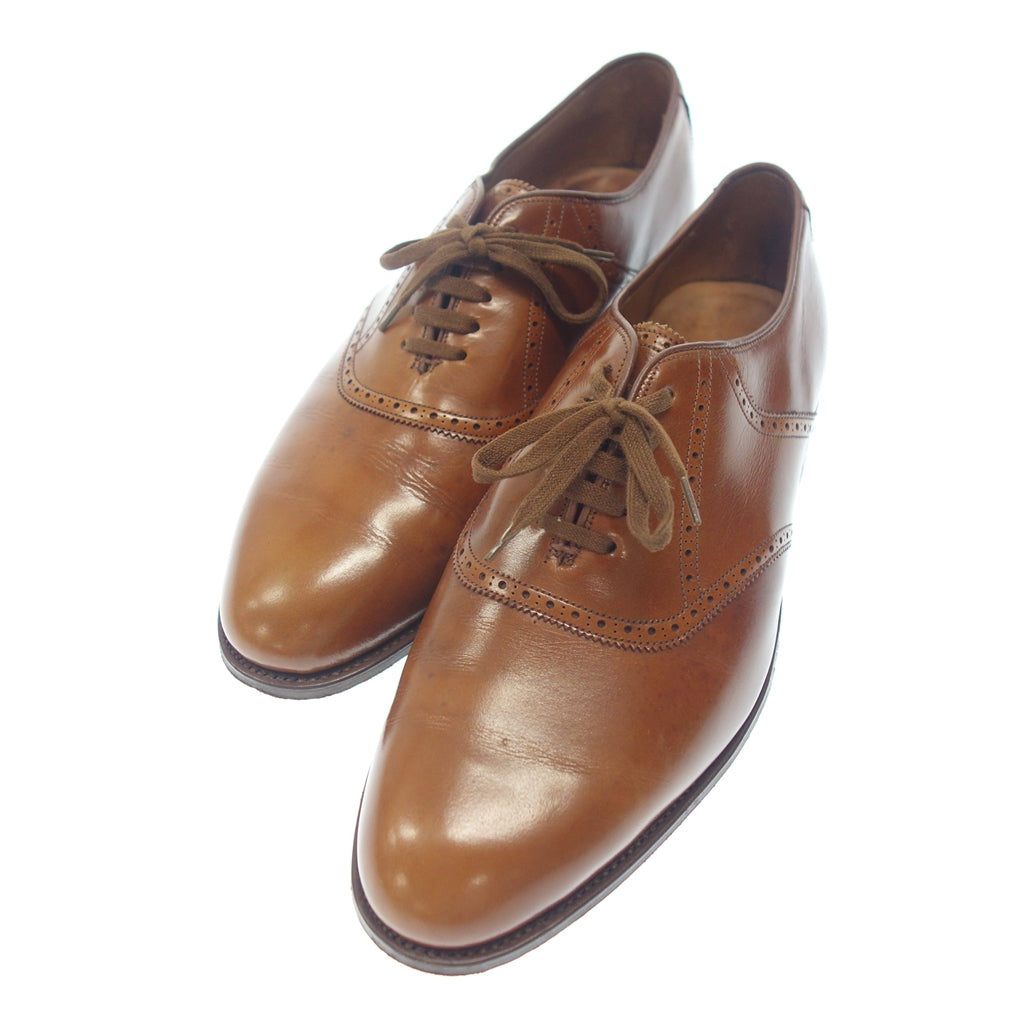 状况良好 ◆ Tricker's 皮鞋 Jermyn Street 马鞍鞋 3305 男士棕色 7E 码 Tricker's [AFC44] 