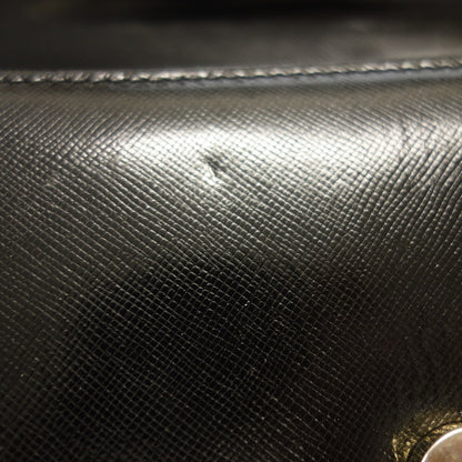 Very good condition ◆ Gianni Versace shoulder bag gold hardware black GIANNI VERSACE [AFE5] 