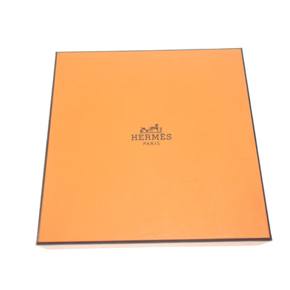 極美品◆エルメス スカーフ 綿100% ブルー系 箱付き HERMES【AFI3】