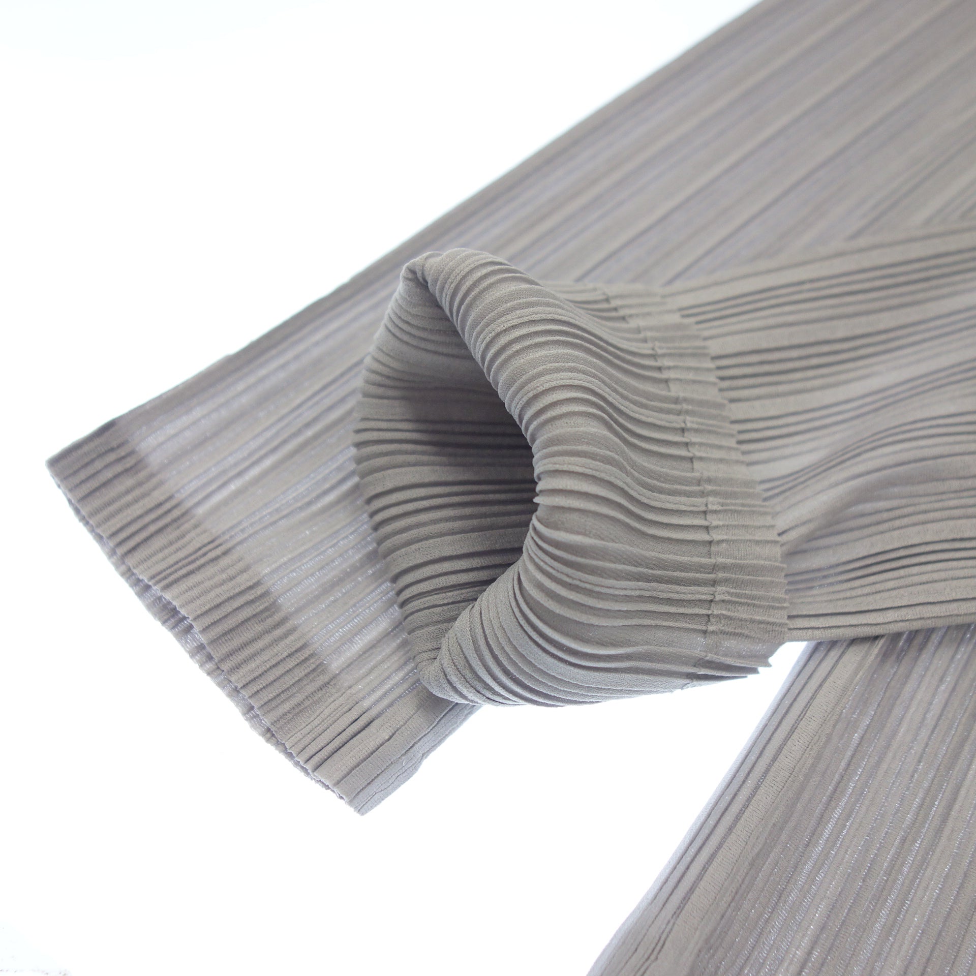 極美品✨PLEATS PLEASE プリーツ　グレー　長袖　シャツ　ブラウス 134316_1_l.webp