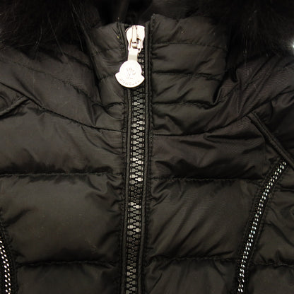 中古◆モンクレール キッズ ダウンジャケット ルーマニア製 サイズ115cm 2015年 黒 MONCLER EULALIE【AFA18】