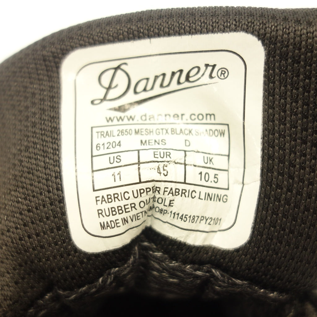 Very good condition◆Danner sneakers Trail 2650 Gore-Tex men's black size 11 Danner [AFC33] 