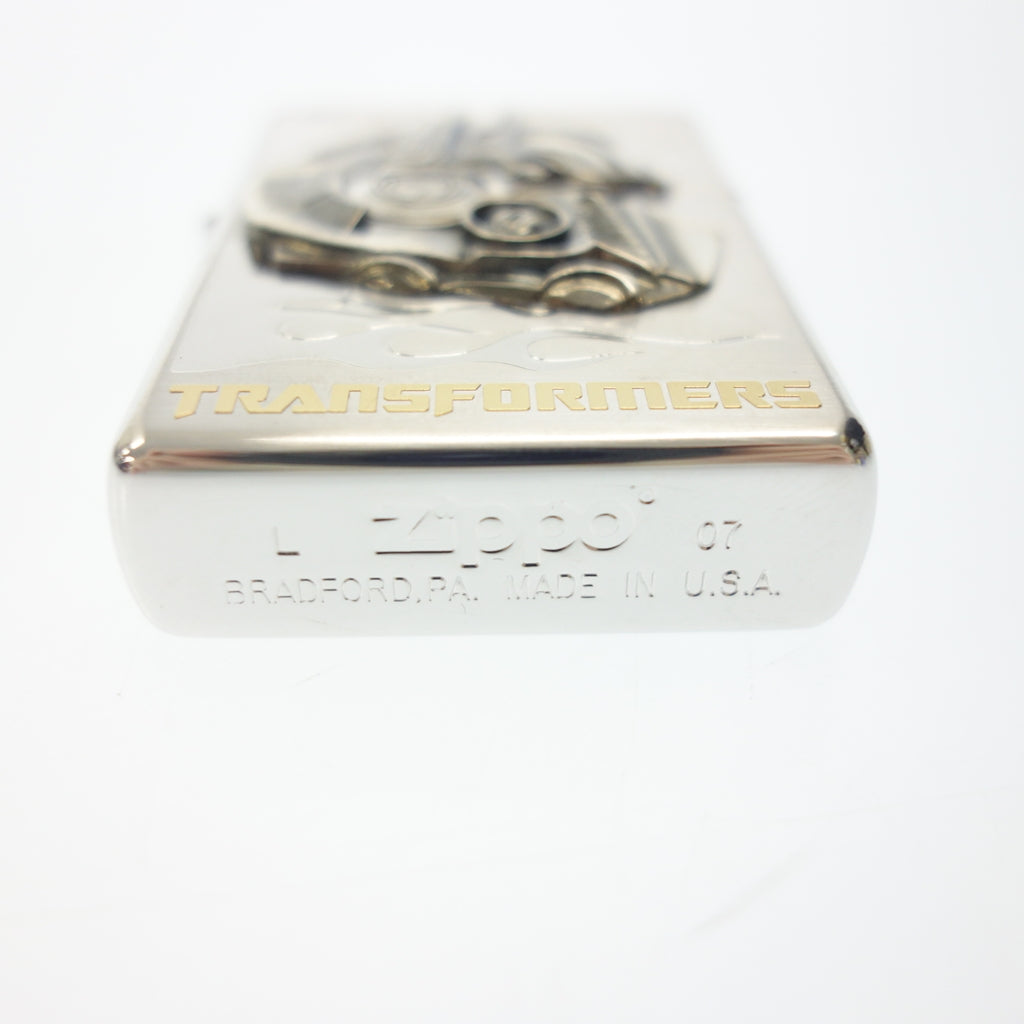 二手 ◆ Zippo 打火机变形金刚限量版 擎天柱火银 2007 年 ZIPPO TRANSFORMER LIMITED EDITION [AFI10] 