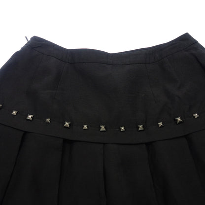 Very good condition ◆ Rene Studded Skirt Women's Black Size 36 Rene [AFB12] 
