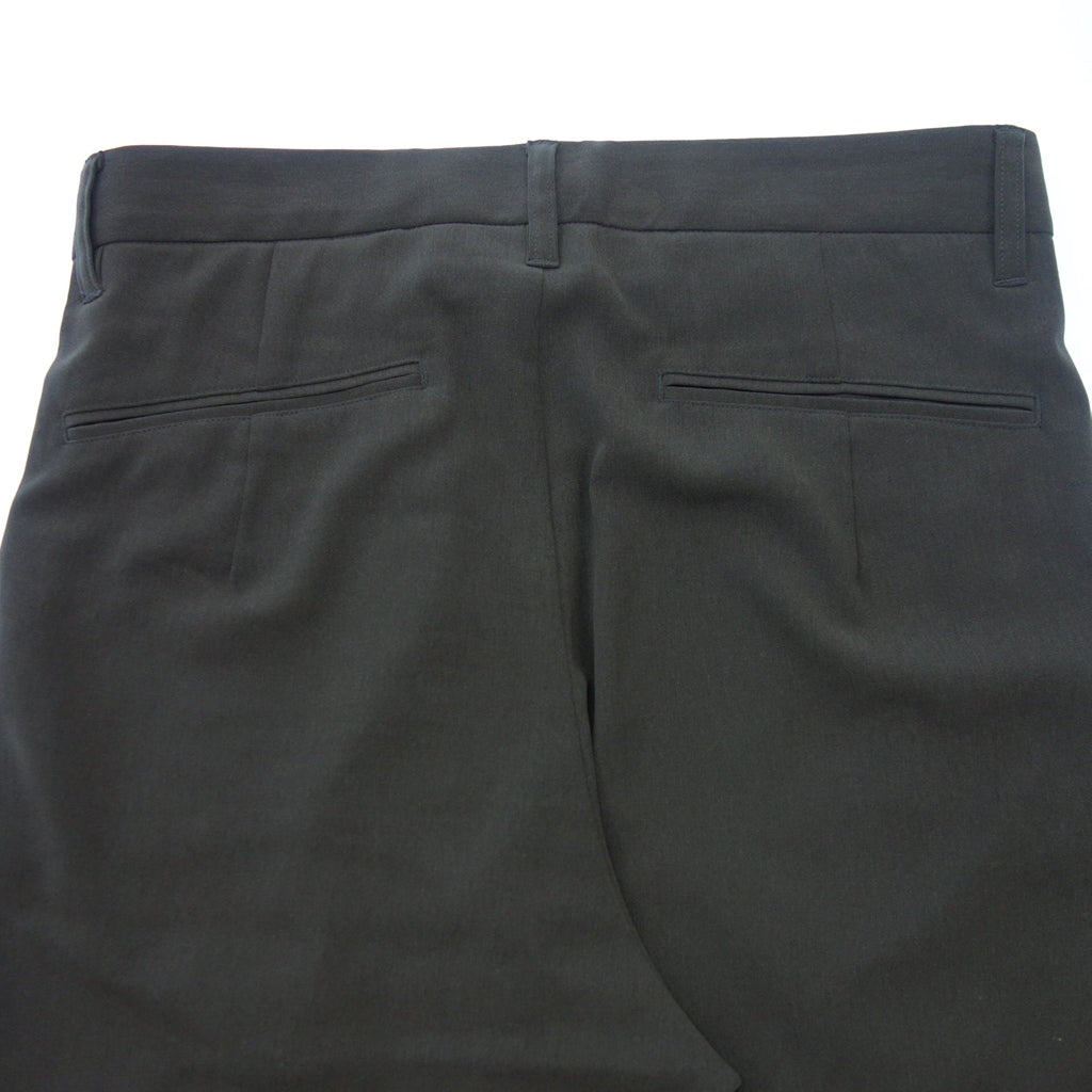 Very good condition◆Attachment slacks Solivia twill 2 tuck wide jodhpurs men's 1 gray ATTACHMENT [AFB6] 